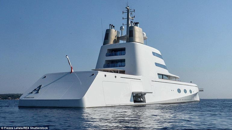 Η «Α» ανήκει στον Ρώσο δισεκατομμυριούχο Andrey Melnichenko