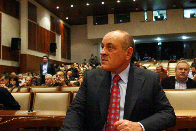 Ο πρόεδρος του ΣΕΒ σε στιγμή αμηχανίας