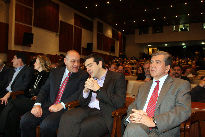 Συνομιλία κατά τη διάρκεια της εκδήλωσης