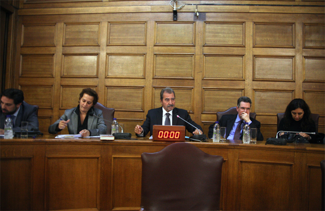 Στιγμιότυπο από τη συνεδρίαση της Επιτροπής