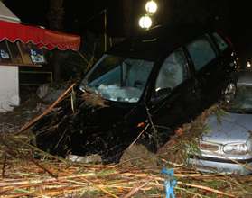 Ζημιές στη Ρόδο από την κακοκαιρία