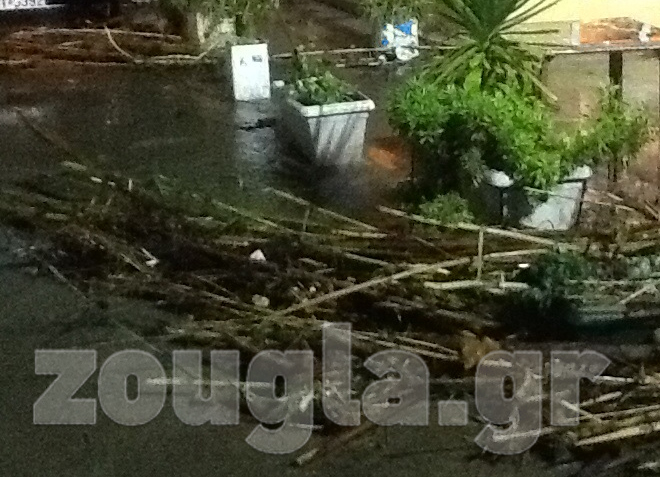 Ζημιές από την κακοκαιρία στη Ρόδο