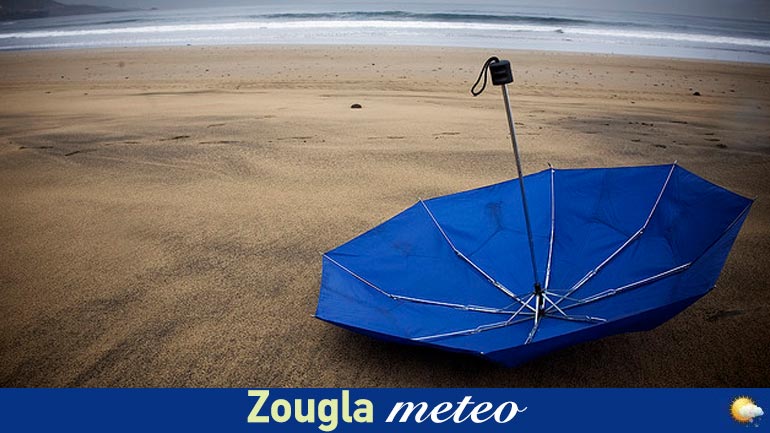 Πρόσκαιρη επιδείνωση του καιρού με καταιγίδες και χαλάζι