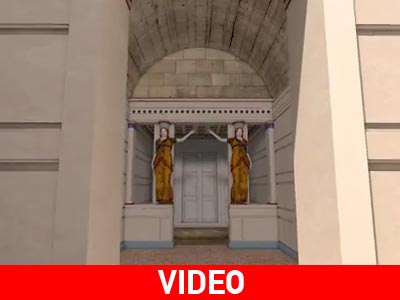Νέα εντυπωσιακή 3D αναπαράσταση του αρχαίου τάφου της Αμφίπολης