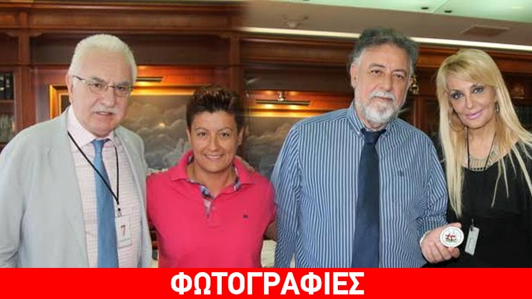 Επίσκεψη αντιπροσωπίας των βραβείων G. Sciacca στον Υπουργό Προστασίας του Πολίτη