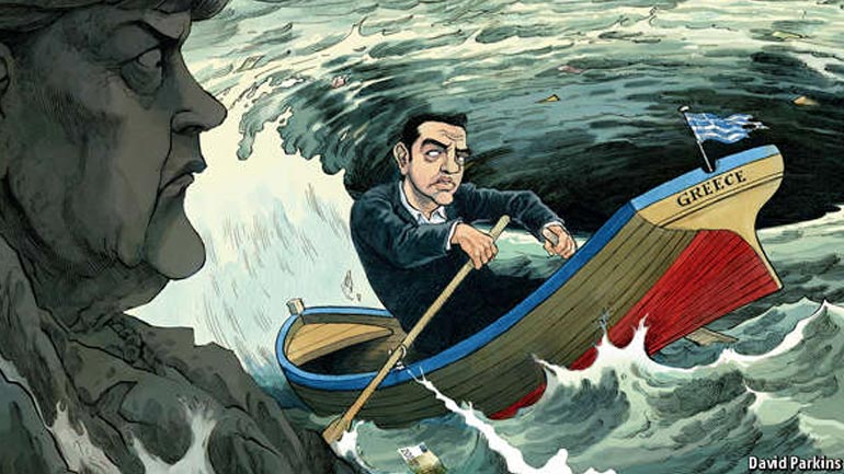 Economist: Ο Τσίπρας θαλασσοδέρνεται…