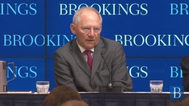 Σόιμπλε: Πρόκληση η ανταγωνιστικότητα και όχι το χρέος για την Ελλάδα Σόιμπλε: Πρόκληση η ανταγωνιστικότητα και όχι το χρέος για την Ελλάδα