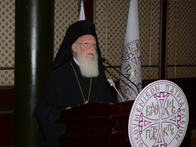 Ο  Βαρθολομαίος κοντά στους Έλληνες της Βιέννης