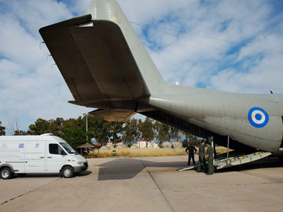 Αεροδιακομιδές ασθενών από νησιά στην Αθήνα με C-130