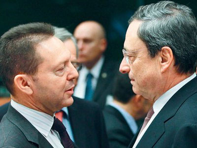 Συμφωνία για ρευστότητα ως 15 δις ευρώ στις ελληνικές τράπεζες Συμφωνία για ρευστότητα ως 15 δις ευρώ στις ελληνικές τράπεζες