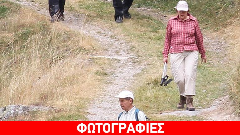 Πήρε τα… «βουνά» η Μέρκελ-νέες φωτό από το Τιρόλο