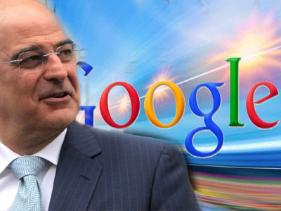 O Δένδιας βλέπει εκπροσώπους της Google
