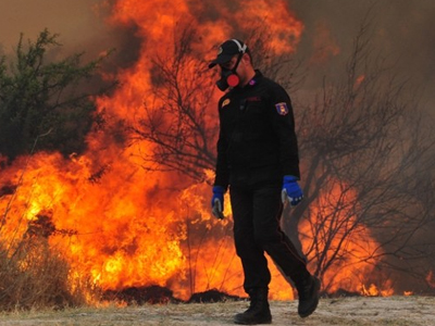 Συνελήφθη εμπρηστής στον Ωρωπό