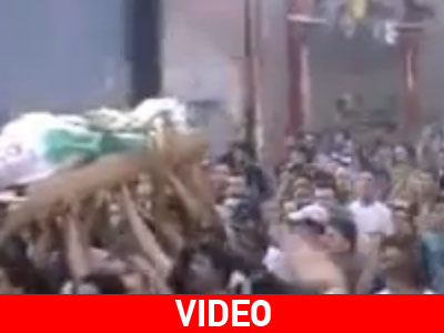 Video-σοκ: Μακελειό εν ώρα κηδείας
