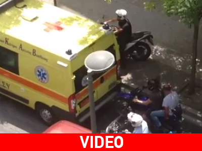 Η μεταφορά Μαζιώτη στο νοσοκομείο