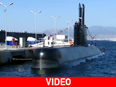 Video από την καθέλκυση του υποβρυχίου «Ωκεανός»
