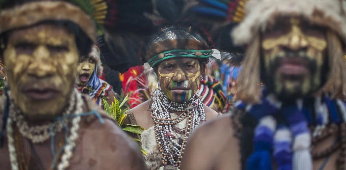Η μεγαλύτερη συγκέντρωση φυλών στην Παπούα Νέα Γουινέα
