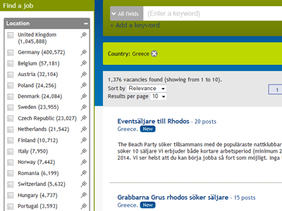 Εργασία: 1.376 θέσεις μ’ ένα κλικ!