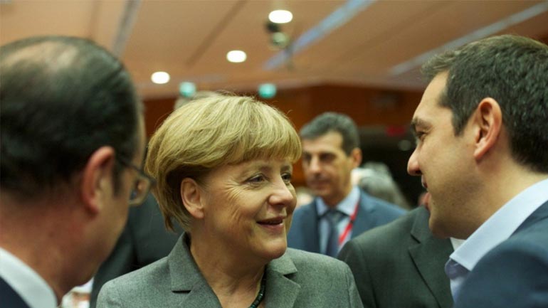Μετά τις 22:00 οι συναντήσεις του Μέρκελ-Ολάντ-Tσίπρα