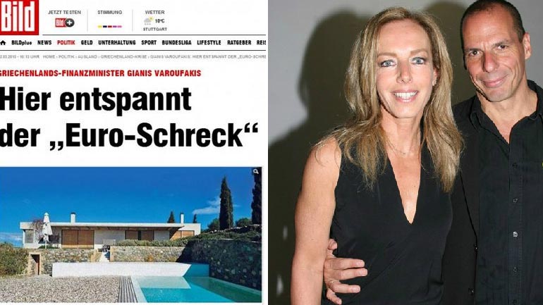 Bild για το εξοχικό Βαρουφάκη: «Εδώ χαλαρώνει ο ευρω-τρόμος»