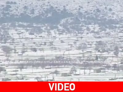 Πολικές θερμοκρασίες και χιόνια στην Κρήτη