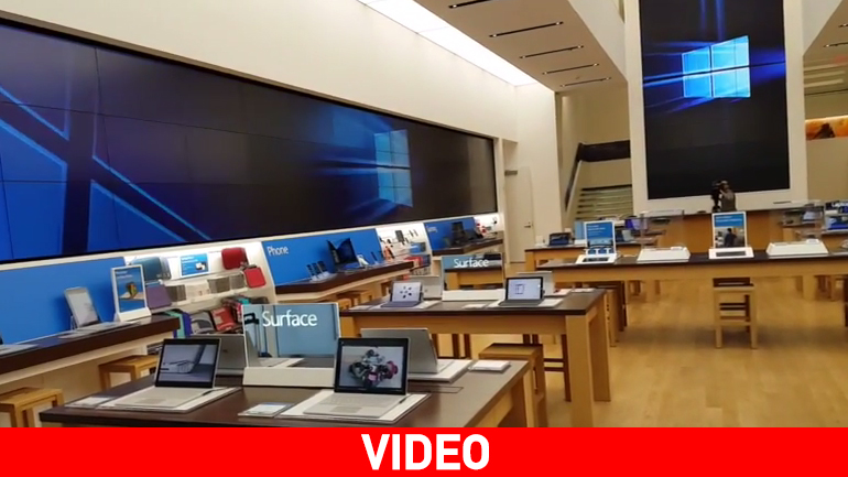 H Microsoft εγκαινιάζει το μεγαλύτερο κατάστημά της