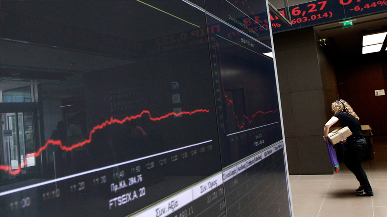 Χρηματιστήριο: Κλείσιμο με oριακή πτώση 0,32%
