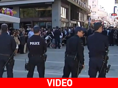 Αστυνομοκρατία στην παρέλαση της Τρίπολης