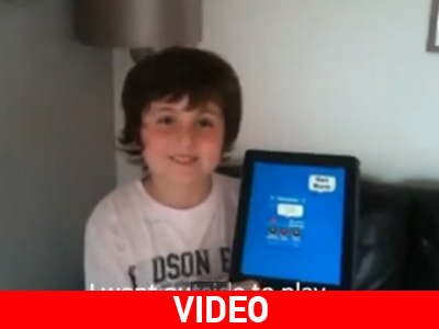 Ανήλικος μιλά… ανάποδα!