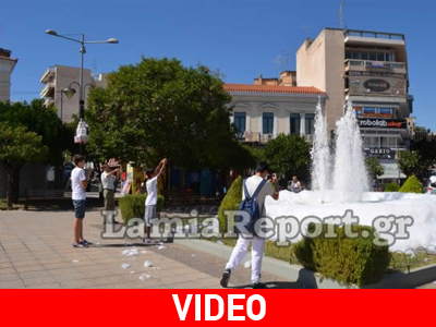 Το σιντριβάνι των αφρών…