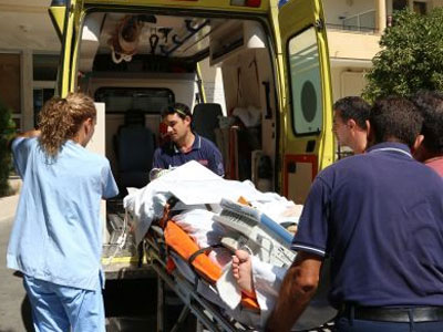 Aνακοίνωση του EKAB για το περιστατικό στο Δημοτικό Στάδιο «Ηρόδοτος»