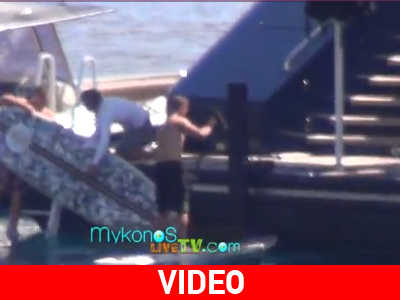 Ο Σουμάχερ κάνει τζετ σκι στη Μύκονο!