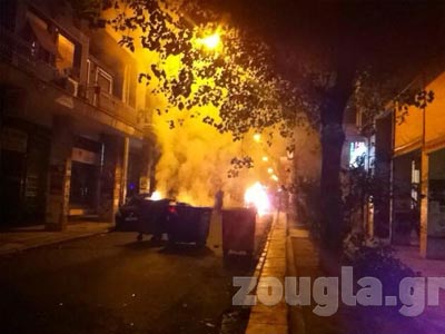 Στον εισαγγελέα oι οκτώ συλληφθέντες για τα επεισόδια στα Εξάρχεια