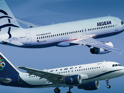 Ρεκόρ επιβατών για Aegean – Olympic Air