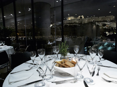 Διάκριση για το εστιατόριο του Μουσείου της Ακρόπολης