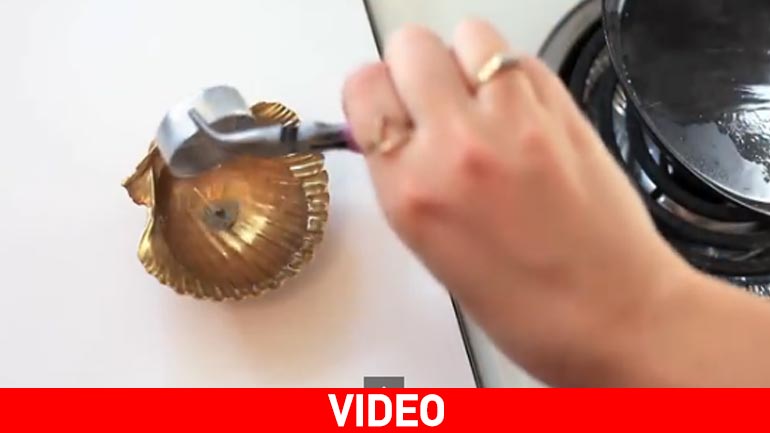 Αυτοσχέδια διακοσμητικά κεριά από κοχύλια…