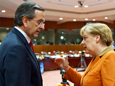 Επικοινωνία Σαμαρά – Μέρκελ για το χτύπημα στο Χαλάνδρι