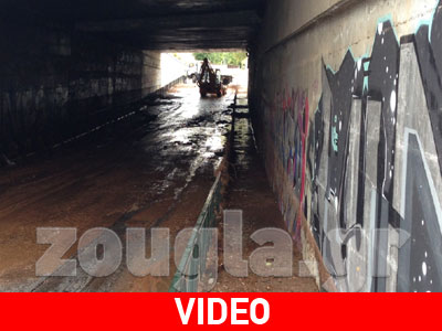 Δρόμοι γεμάτοι λάσπες στα Β. Προάστια