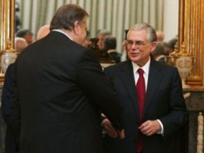 Συνάντηση Παπαδήμου-Βενιζέλου