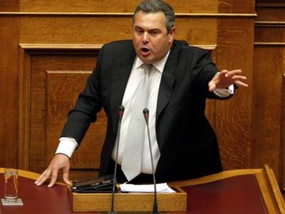 Καμμένος: Άμεσα θα αποκατασταθούν οι μισθολογικές αδικίες στις Ε.Δ.