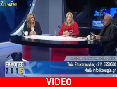 Debate Ν. Αθανασίου-Θ. Πάλλη στην τηλεόραση της «Ζούγκλας»