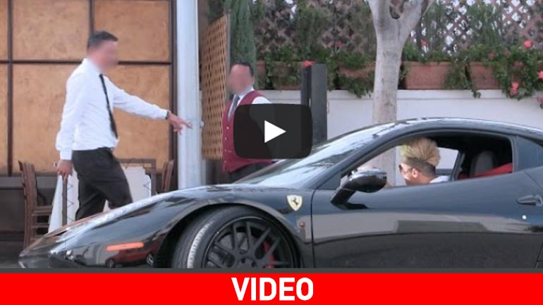 Το πείραμα με τη Ferrari και το εστιατόριο…