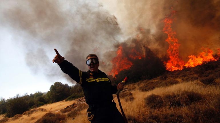 Ανησυχητική αύξηση 55,4% των δασικών πυρκαγιών φέτος