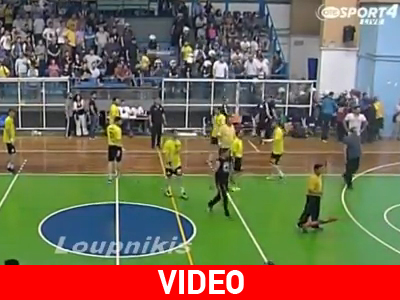 Ξύλο στο ΑΕΚ-Διομήδης!