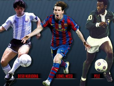 O Mέσι ζηλεύει τους Πελέ, Μαραντόνα και Μπεκενμπάουερ