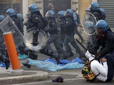 «Kανόνες συμπεριφοράς» για τις διαδηλώσεις στην Ιταλία