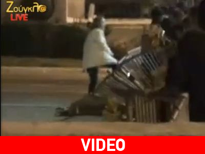 V for Vendetta έξω από τη Βουλή