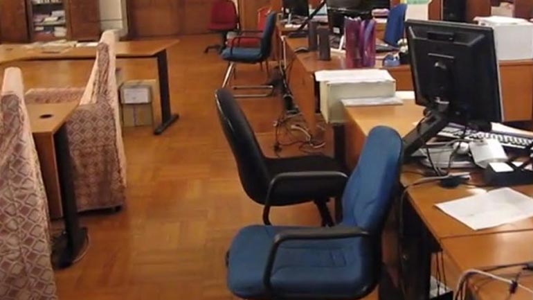 Δεν διαπιστώθηκαν ζημιές από την κατάληψη στην Πρυτανεία