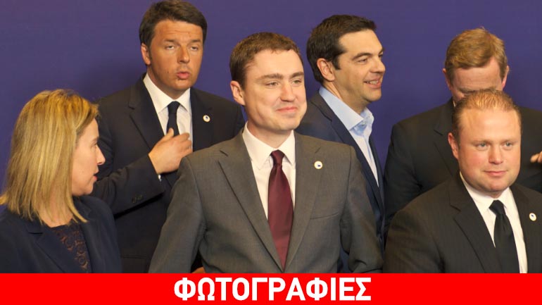 Στιγμιότυπα από τη Σύνοδο Κορυφής στις Βρυξέλλες