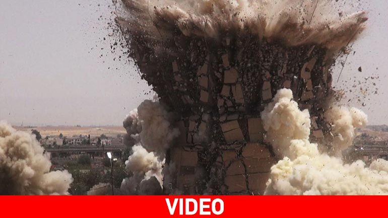 Το Χαλιφάτο ανατίναξε αρχαίους ναούς στην Παλμύρα